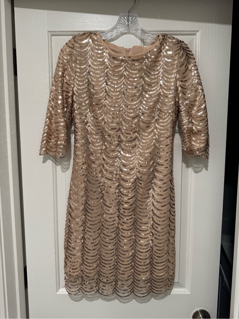 Elegant Sequin Mini Dress